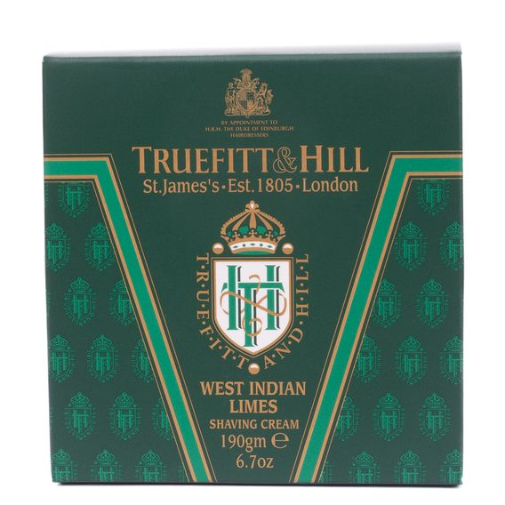 Truefitt & Hill borotválkozási krém - West Indian Lime (190 g)