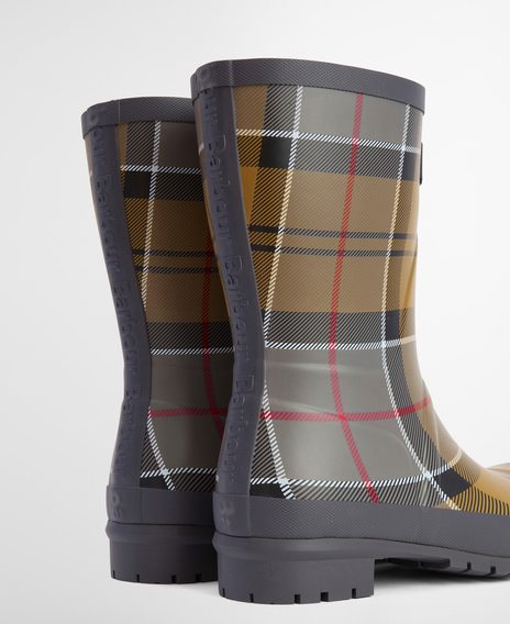 Barbour Banbury Wellington Boots — Dress Tartan