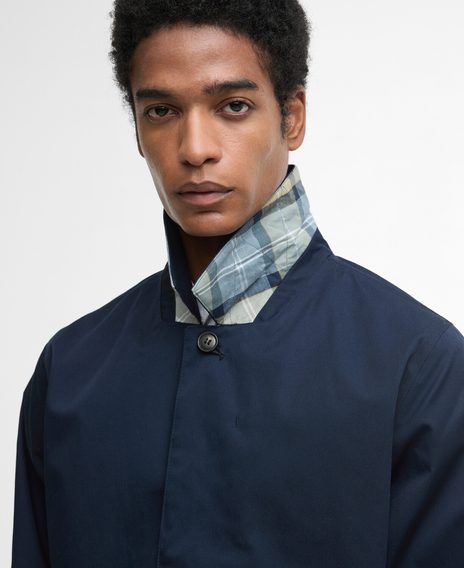 Barbour Short Rokig Waterproof Jacket — Navy