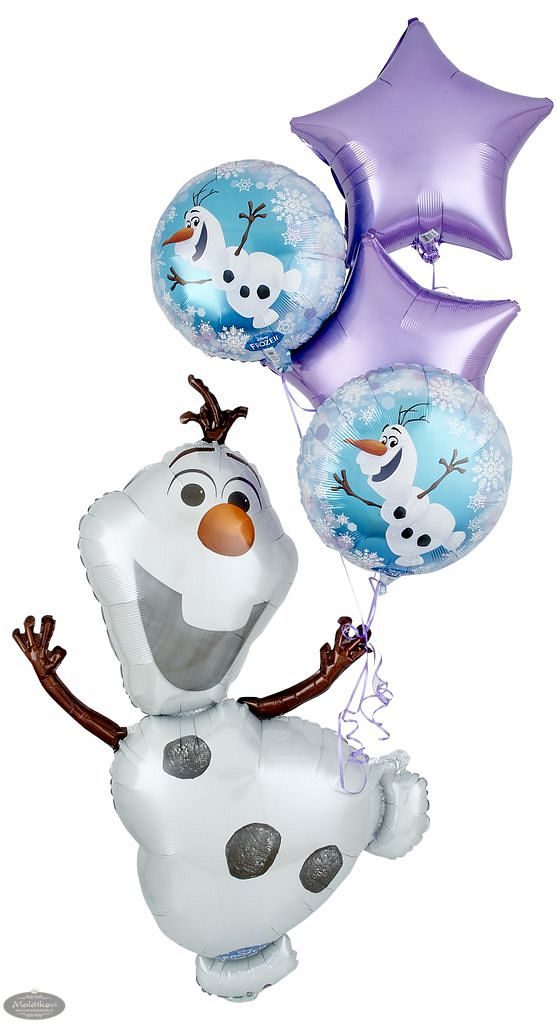 Cukrářské potřeby Malátkovi® - Frozen Olaf foliový balónek 58cm x 104cm -  Amscan - Balónky - Oslavy a party