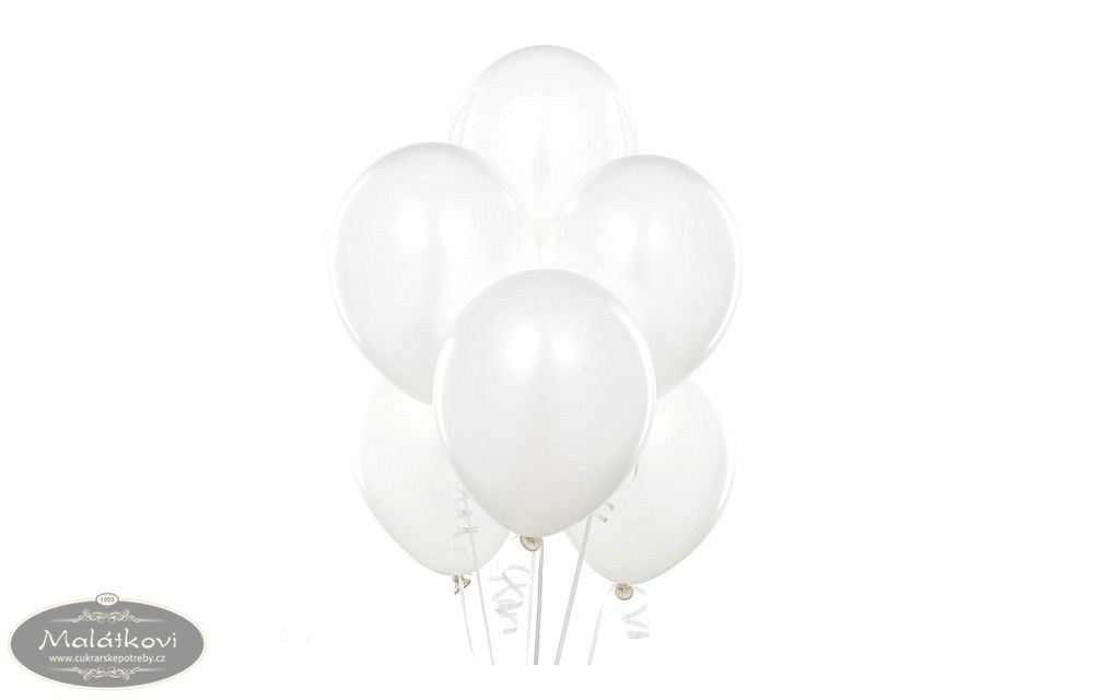 Cukrářské potřeby Malátkovi® - Balonky 100 ks bílé 26 cm pastelové - SMART  - Všechno zboží