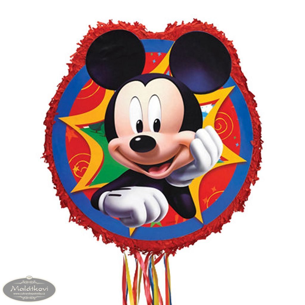 Cukrářské potřeby Malátkovi® - Mickey Mouse piňata - Amscan - Všechno zboží