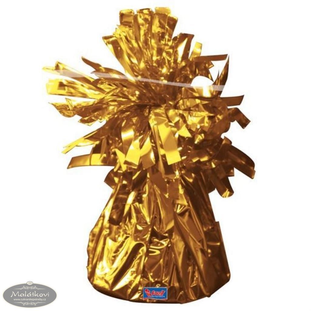 Cukrářské potřeby Malátkovi® - Závaží zlaté - Těžítko na balonky 160 g -  Folat - Balónky - Oslavy a party