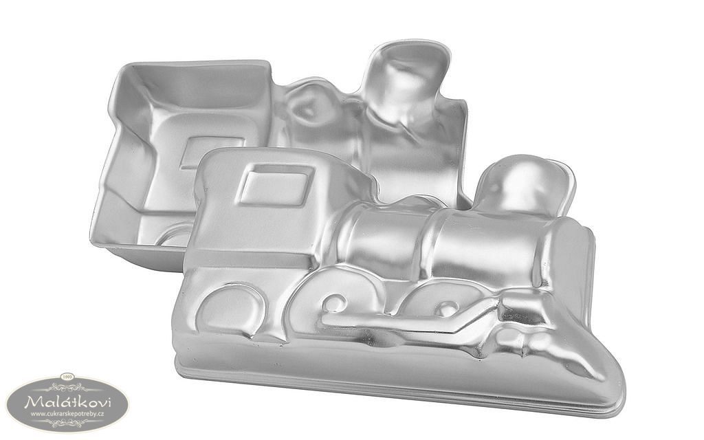 Cukrářské potřeby Malátkovi® - Dortová forma Mašinka (lokomotiva, vláček)  3D - Wilton - 3D dortové formy - Formy na pečení, Potřeby a pomůcky