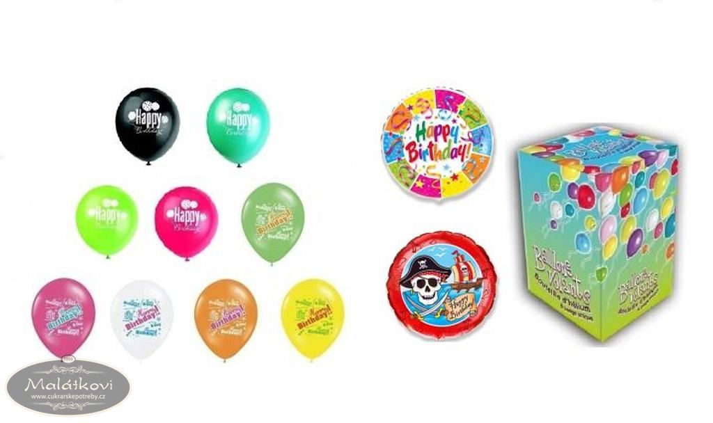 Cukrářské potřeby Malátkovi® - Helium na plnění balonků + narozeninové  balónky - 420 l - BALLONPUB - Hélium na balónky - Balónky, Oslavy a party