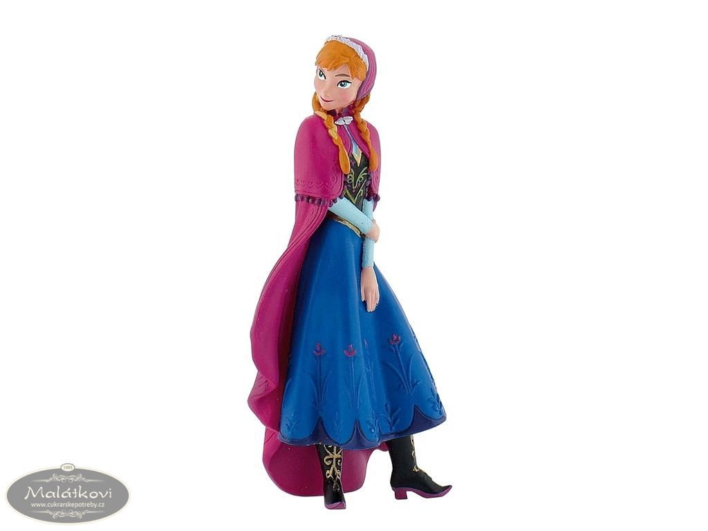 Cukrářské potřeby Malátkovi® - Princezna Anna - figurka Frozen Disney -  Bullyland - Figurky dětské - Dekorace nejedlé