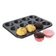 Forma nepřilnavá na 12 muffinů + 72 papírových košíčků jako dárek