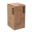 Konvice sklo/nerez/bambus kafetier CORK 0,4 l