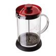 Konvička na čaj a kávu French Press 800 ml Burgundy Metallic Line