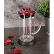 Konvička na čaj a kávu French Press 350 ml Burgundy Metallic Line