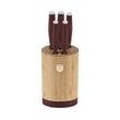 Sada nožů se stojanem BAMBOO 6 ks Leonardo Collection