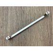 Úchytka Rados - hliník efekt nerez - 16 cm rozteč