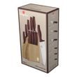 Sada nožů se stojanem BAMBOO 10 ks Leonardo Collection