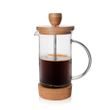 Konvice sklo/nerez/bambus kafetier CORK 0,4 l