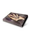 Sada nožů s nepřilnavým povrchem + prkénko 6 ks Purple Eclipse Collection