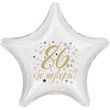 86. narozeniny balónek hvězda