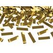 Vystřelovací konfety zlaté 60 cm