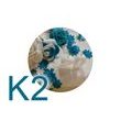 Potahovací hmota K2 na dorty 1kg - K2