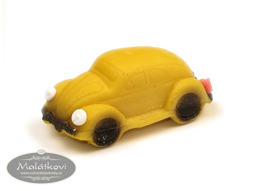 Cukrářské potřeby Malátkovi® - Autíčko VW Beetle Brouk - marcipánová  figurka na dort - Frischmann - Marcipánové figurky - Jedlé dekorace a  zdobení