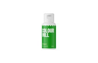 Jedlá potravinářská barva zelená - Mill Oil Blend 20 ml