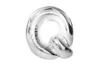 Balón foliový písmeno "Q" 115 cm