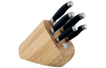 Sada nožů v bloku 6 ks SHIKOKU NEW CS SOLINGEN CS-045777