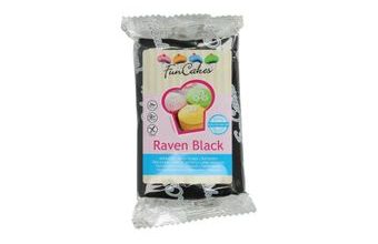 Černý rolovaný fondant (barevný fondán) Raven Black 250 g