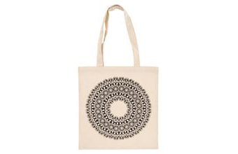 Taška nákupní bavlna MANDALA 39x42 cm