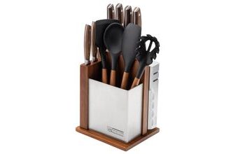 Sada nožů a kuchyňského náčiní ve stojanu 12 ks SOLTAU