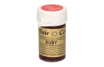 Koncentrovaná gelová barva rudá Ruby - 25 g