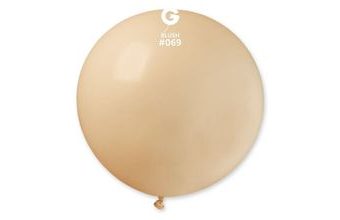 Balón latex 80 cm - Tělový 1 ks