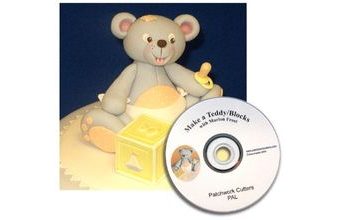 Patchwork vytlačovač Teddy + DVD