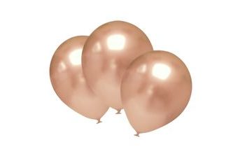 Balonky chromové 6 ks Balonky.cz