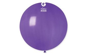 Balón latex 80 cm - fialový - 1 ks