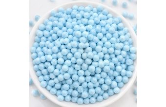 Cukrové perly rýžové baby blue 50 g