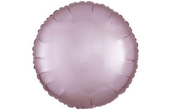 Balónek kruh světle růžový Amscan