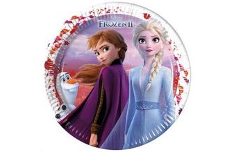 Talíře Ledové Království 2 - FROZEN 2 - 23 cm - 8 ks