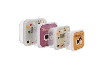 Svačinový box 4 ks