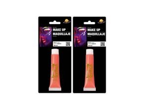 Make-up neon červený - HALLOWEEN - 20 ml