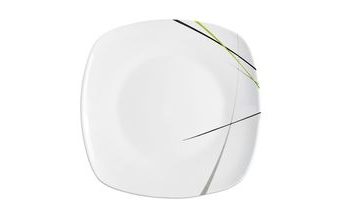 Talíř hranatý, mělký