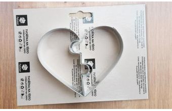 Vykrajovátko - Srdce - puzzle (Valentýnské srdce)