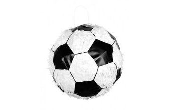 Piňata fotbalový míč, 8 x 28 x 28 cm - rozbíjecí