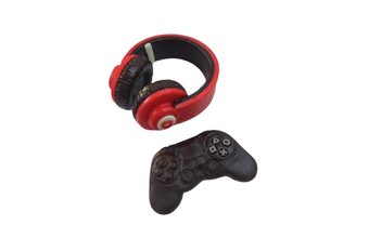 Cukrová sada na dort – joystick a sluchátka