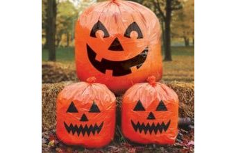 Dekorace dýně - pumpkin - sáčky - 3 ks - Halloween