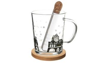 Hrnek s infuzérem DOMKY 0,42 l