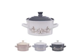 Miska ker. polévková+poklice 0,45 l