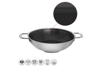 Pánev COOKCELL WOK nepř. povrch 3 vrstvá pr. 28cm