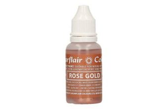 Jedlá tekutá barva Rose Gold - 14 ml