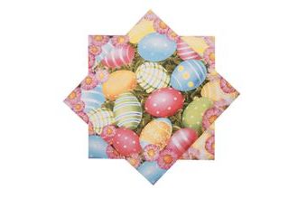 Servírovací ubrousky velikonoční vajíčka