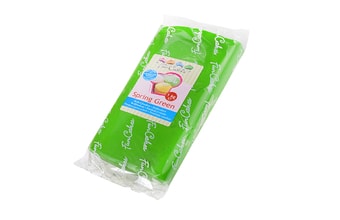 Zelený rolovaný fondant Spring Green (barevný fondán) 1 kg